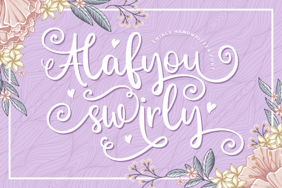 Alafyou Swirly: A Playful Script Font for Creative Projects
