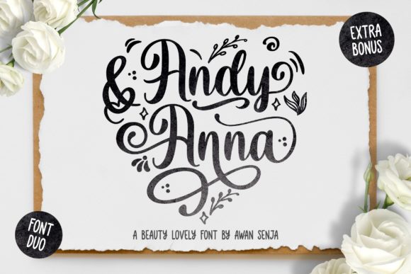 Andy Anna: A Script Font for Modern Branding
