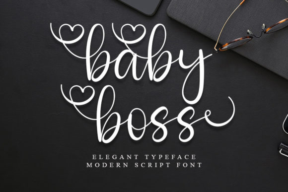 Baby Boss Font for Web Design and Branding