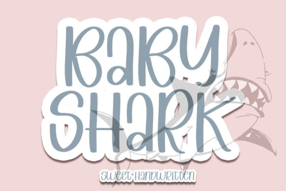 Baby Shark Font for Polished Branding