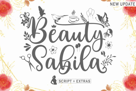 Beauty Sabila Font for Handmade Creations
