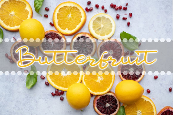 Butter Fruit: A Handwritten Font for Modern Web Design