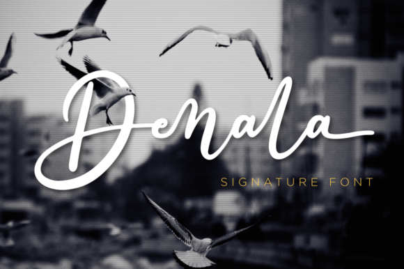 Denala: A Refined Script Font for Modern Editorial Design