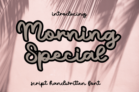 How Morning Special Elevates Branding with a Sweet Script Font
