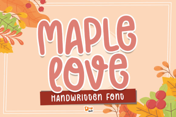 Maple Love: A Handwritten Font That Elevates Your Craft
