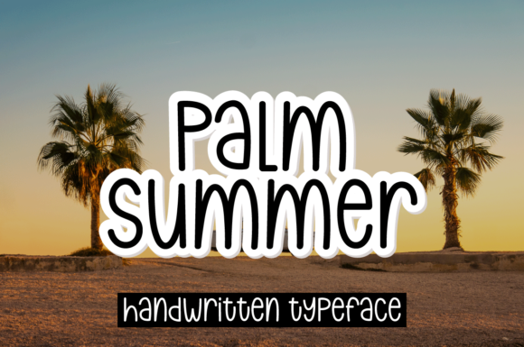 Palm Summer: A Handwritten Font for Authentic Web Design