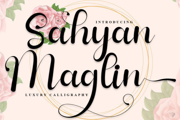 Sahyan Maglin Font for Modern Web Design