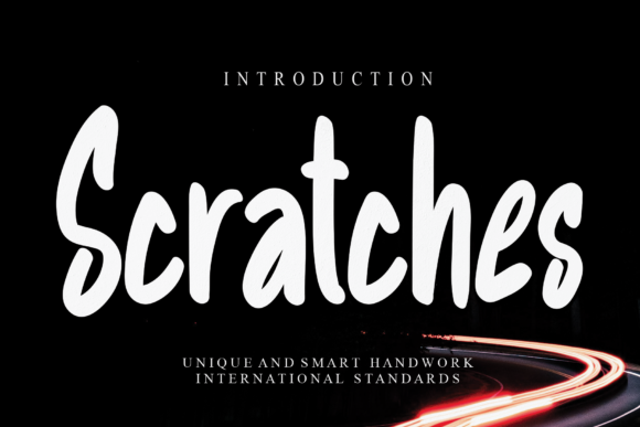 Scratches: A Handwritten Font That Elevates Web Design