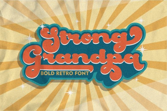 Strong Grandpa: A Bold Handwritten Font for Editorial Design