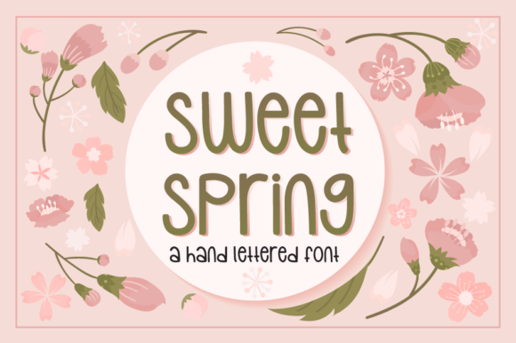 Sweet Spring: A Playful Script Font for Web Design