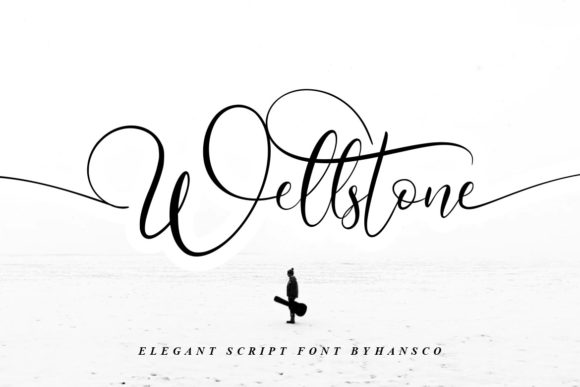Wellstone: Elevating Campaign Design with a Luxurious Script Font