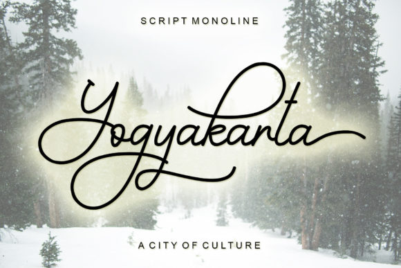 Yogyakarta: A Handwritten Script Font for Polished Branding